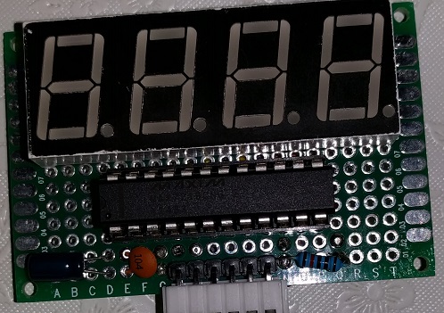 4-digit 7-segment display with MAX7219