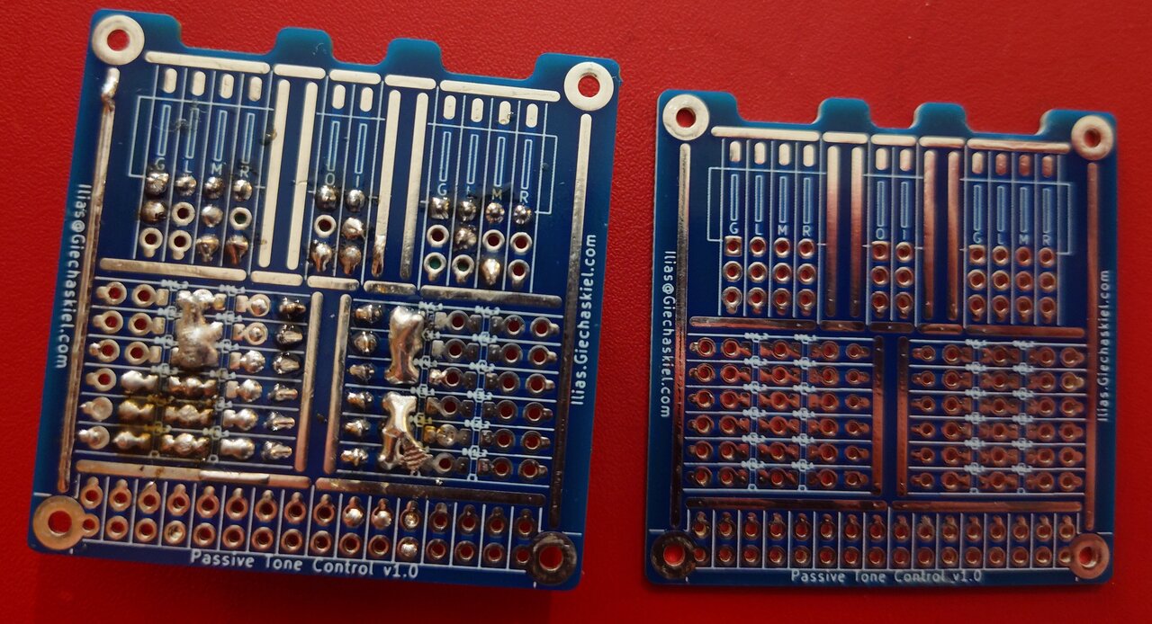 Back of Populated and Unpopulated PCBs Back of Populated and Unpopulated PCBs
