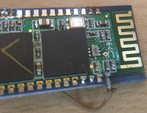 HC-05 pin 34 soldering